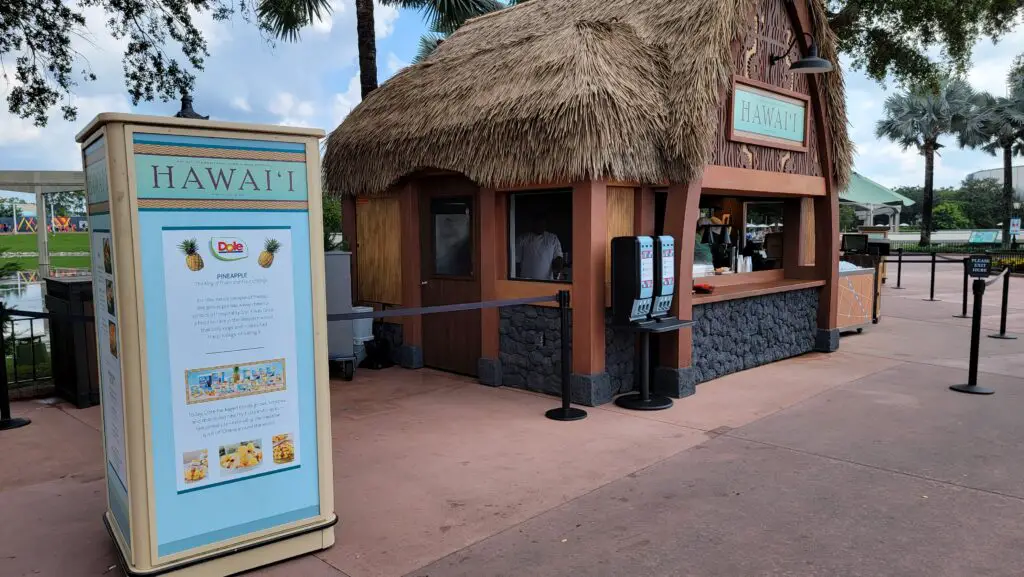Two new food booths have opened at Epcot's Food & Wine Festival