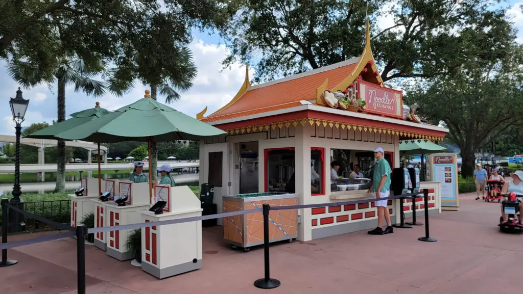 Two new food booths