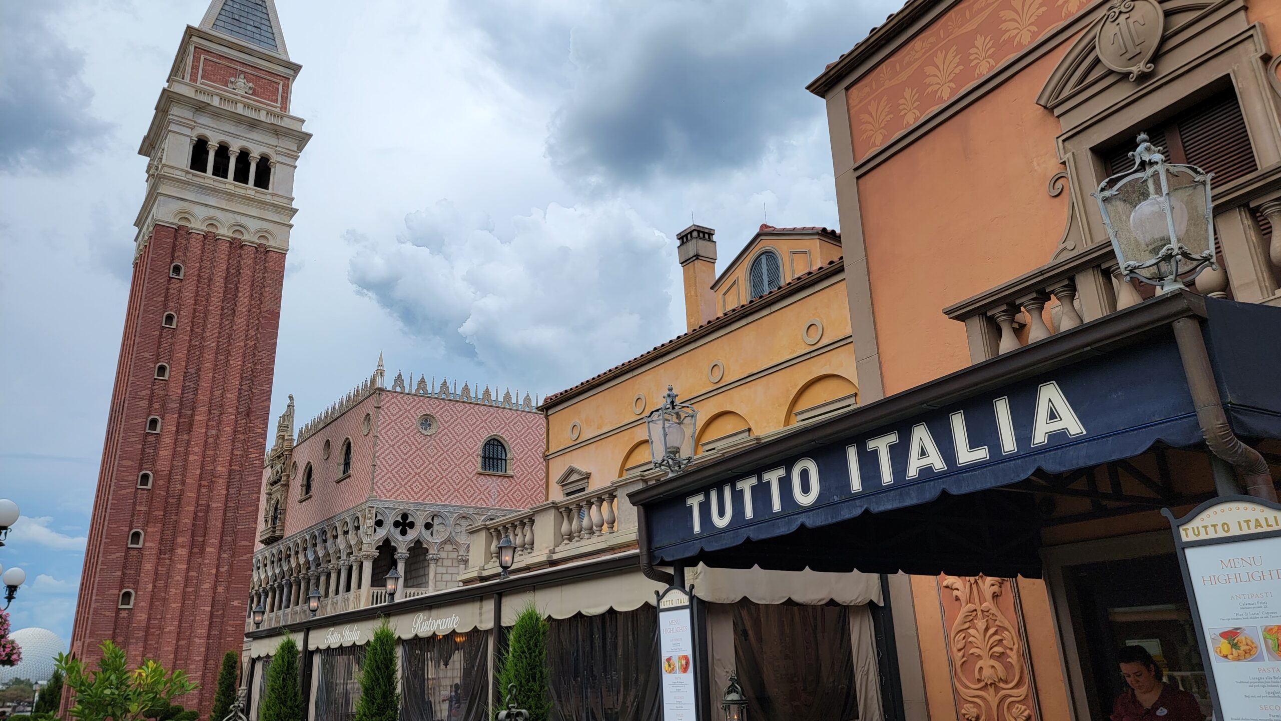 Trying Italian Restaurant in Disney World, Tutto Italia Review + Cost