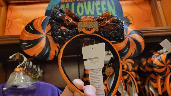 Mickey's Not So Scary Halloween Party Candy Ears