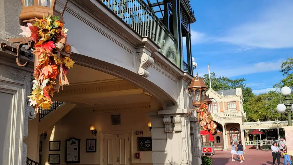 More fall decorations have popped up at the Magic Kingdom