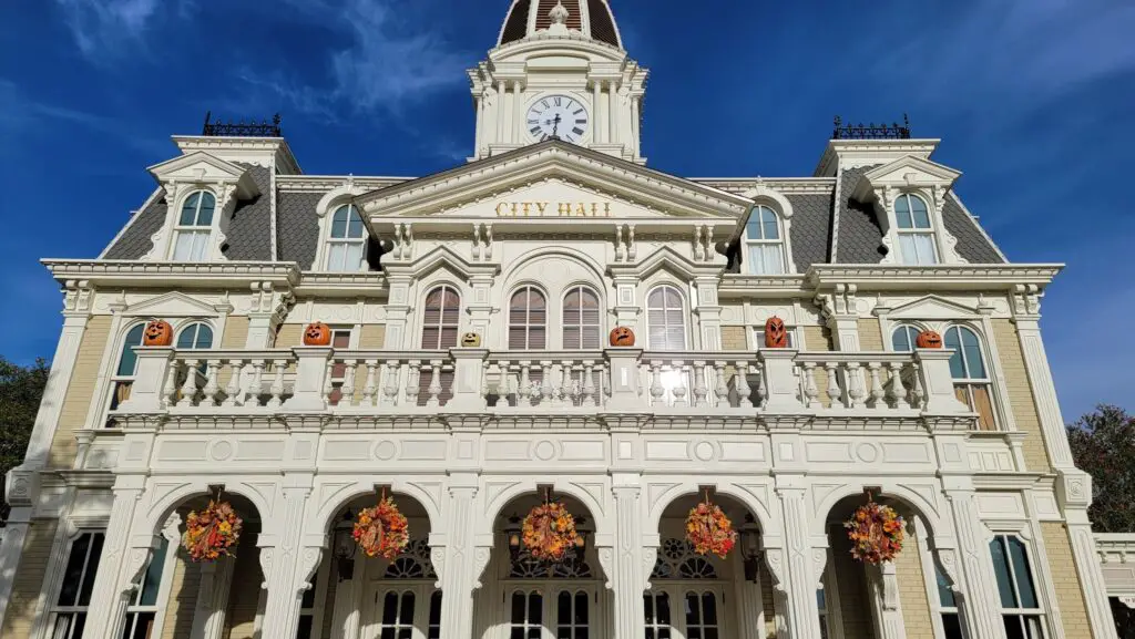 More fall decorations have popped up at the Magic Kingdom