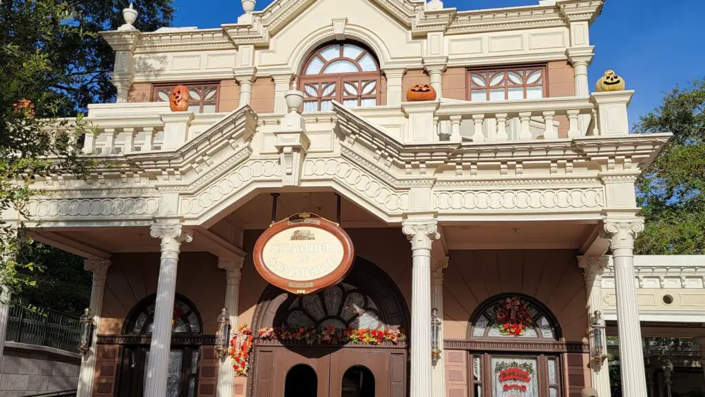 More fall decorations have popped up at the Magic Kingdom