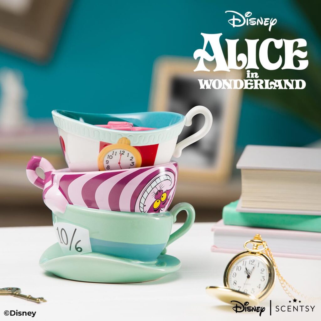 Curious New Alice in Wonderland Scentsy Warmer and More!