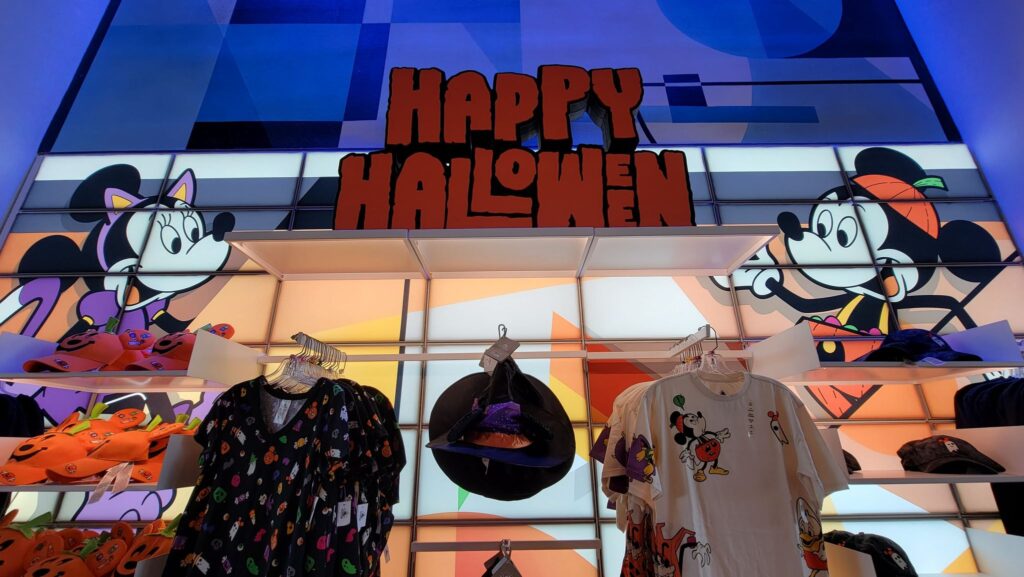 Halloween Decor and Merchandise arrive at Creations Shop in Epcot