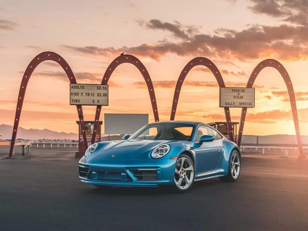 Rare Porsche 911 modeled after Pixar's Sally up for auction