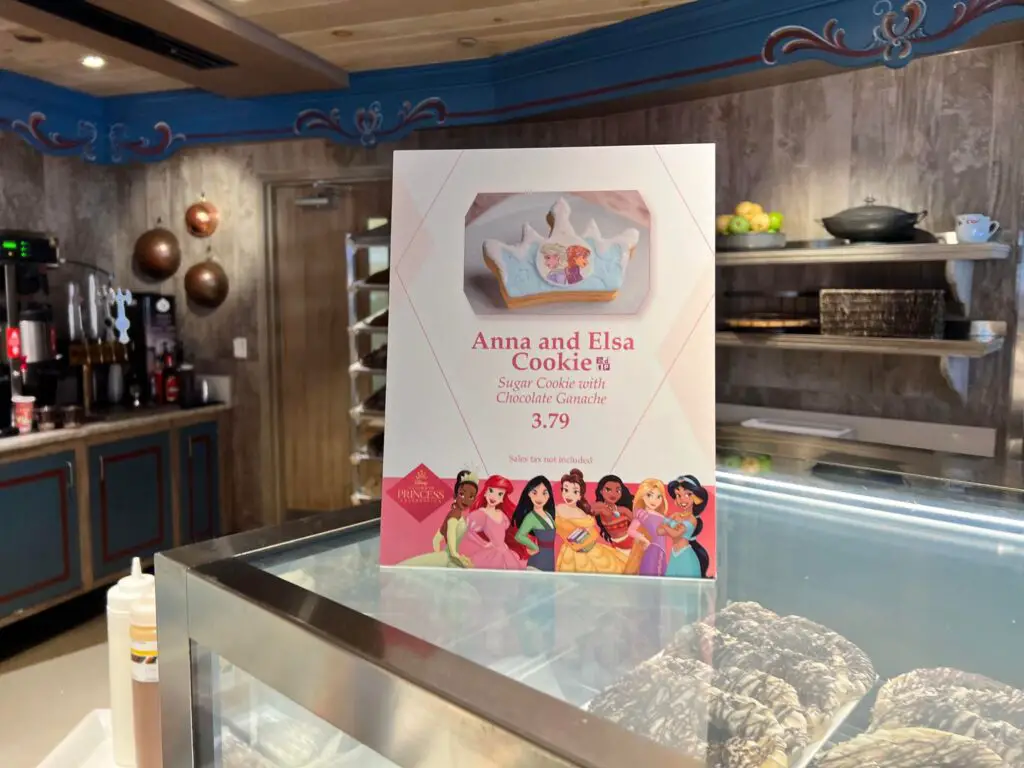 New Frozen Ana & Elsa Cookie in Epcot for World Princess Week