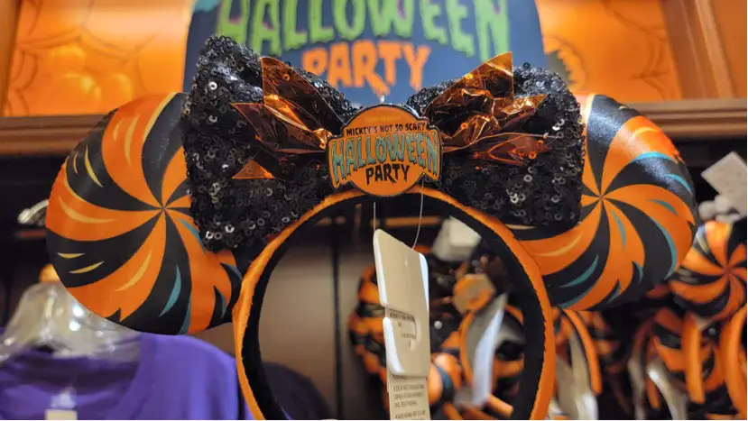 New Mickey’s Not So Scary Halloween Party Candy Ears!
