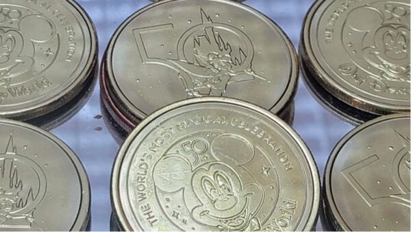 Walt Disney World 50th Anniversary Medallions