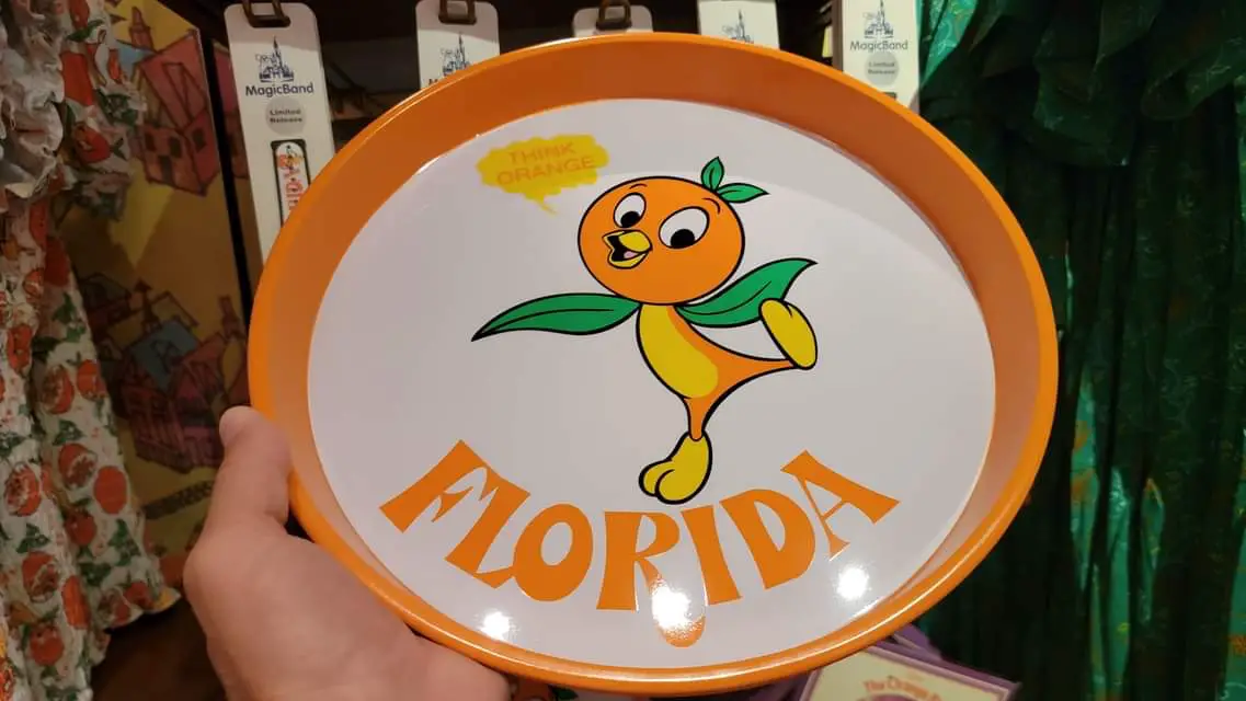 New Orange Bird Tray From The Vault Collection Now At Walt Disney World!