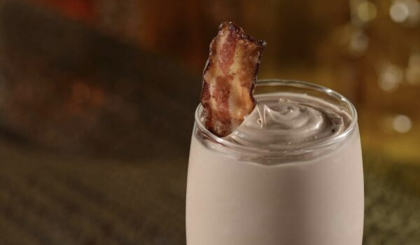 Bacon-Bourbon Shake from D-Luxe Burger in Disney Springs