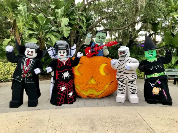 Brick-or-Treat monster characters at LEGOLAND Florida