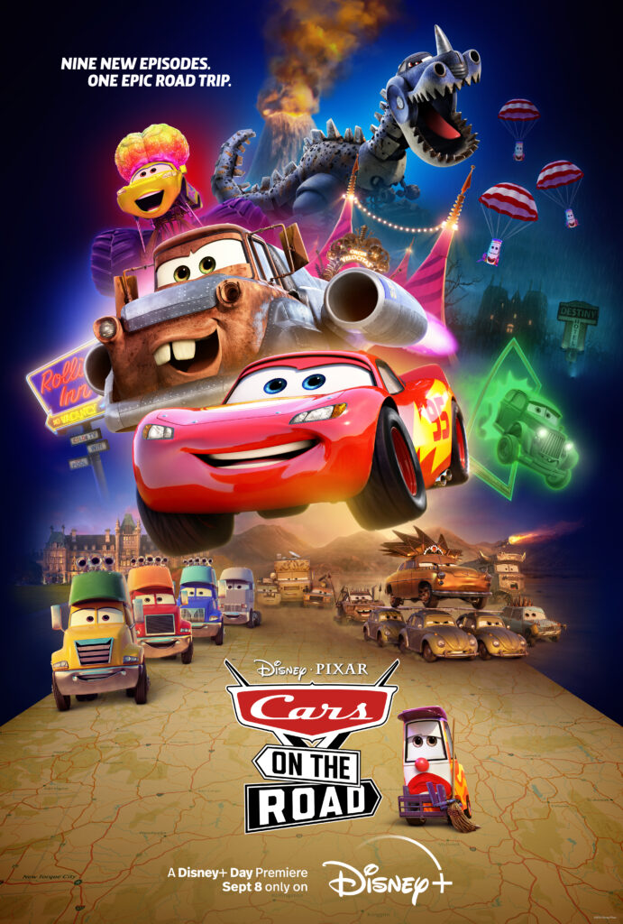 Lightning McQueen and Mater return for Cars on the Road coming to Disney+