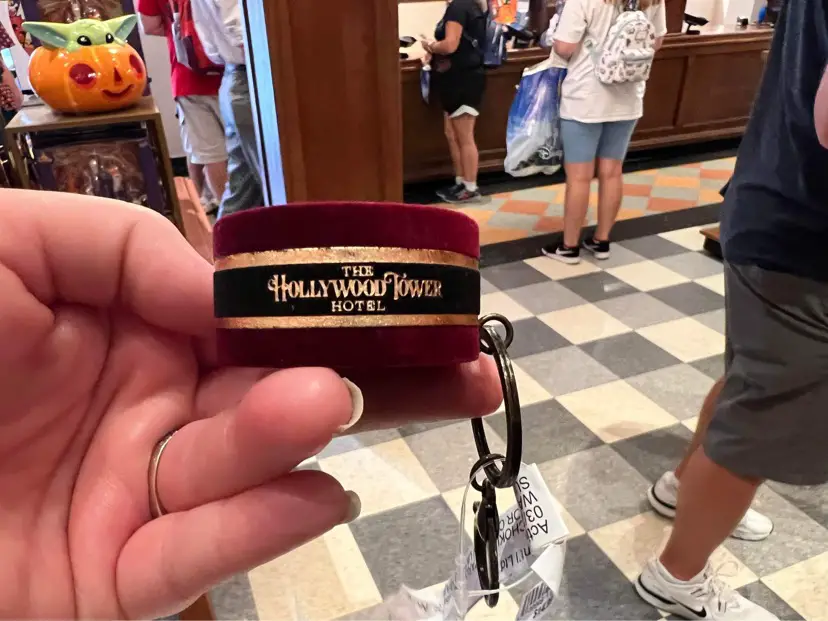 New Twilight Zone Tower Of Terror Bellhop Keychain Spotted At Hollywood Studios!