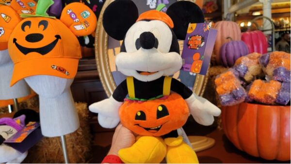 Mickey And Minnie Halloween Plush