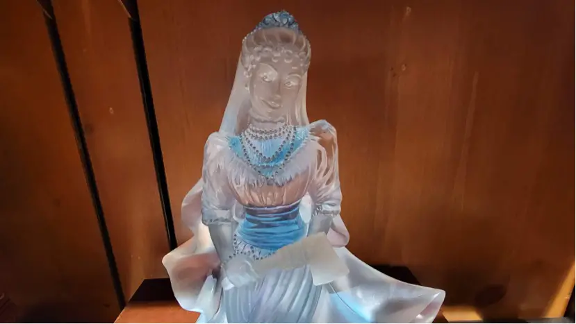 Here Comes The Bride Statue To Memento Mori At Magic Kingdom!