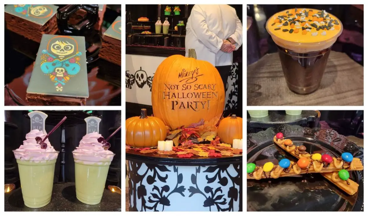 New Food & Drink Preview from Mickey’s Not So Scary Halloween Party