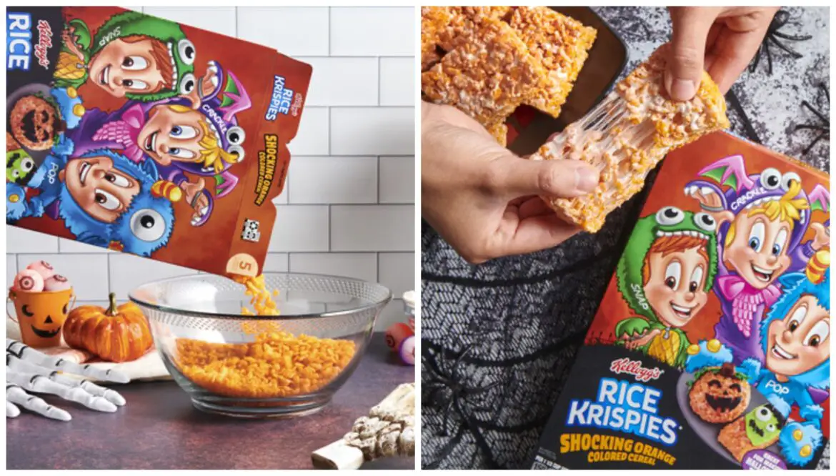 Kellogg’s Announces New Orange Rice Krispies in Time for Spooky Season