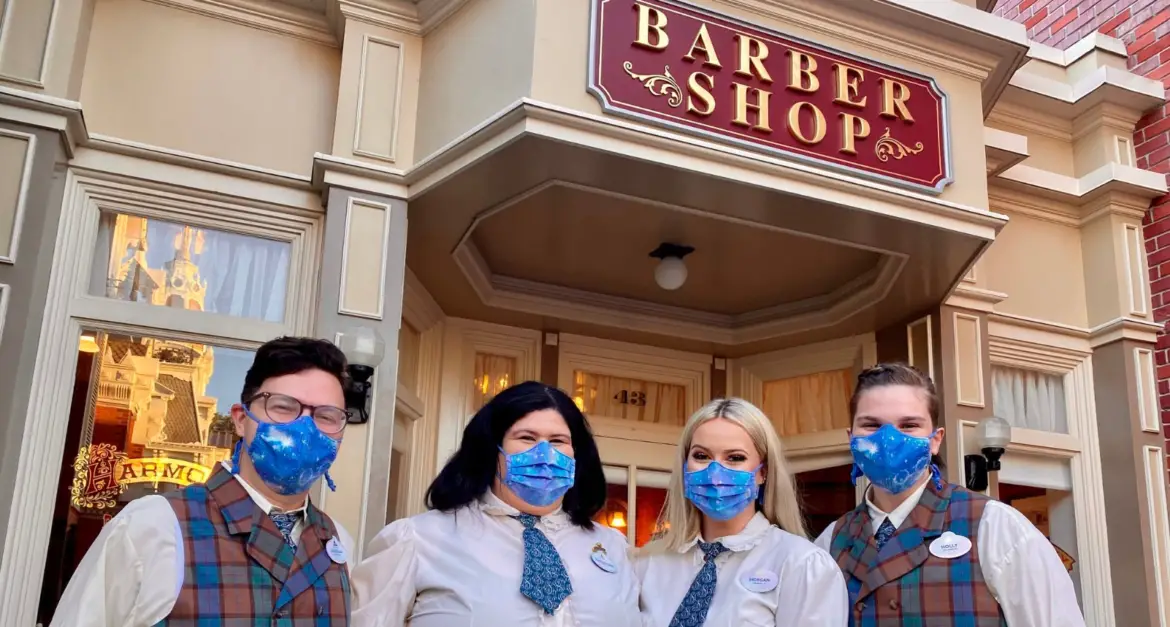 Harmony Barber Shop Officially Reopens in the Magic Kingdom