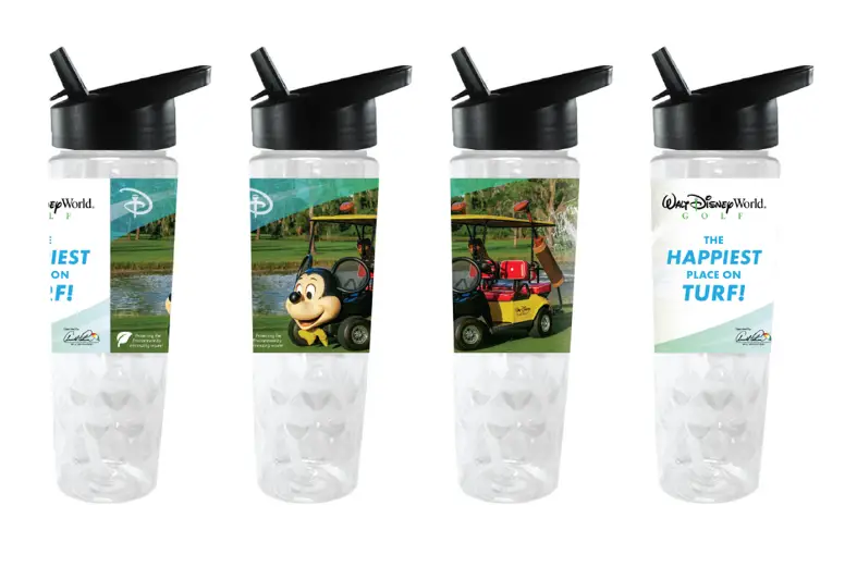New Disney World Golf Course Refillable Water Bottles