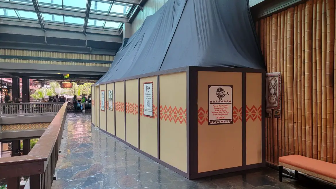 Kona Cafe Undergoes Refurbishment at Disney’s Polynesian Village Resort