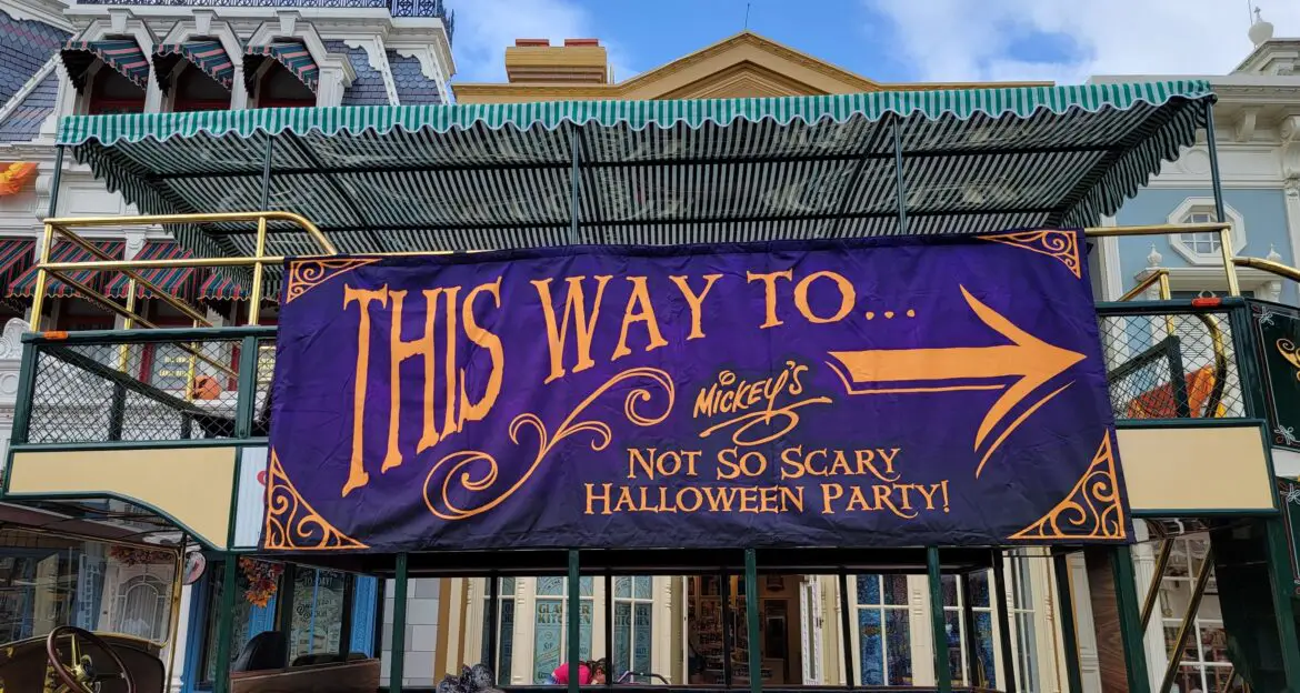 Even more dates are now sold out for Mickey’s Not So Scary Halloween Party