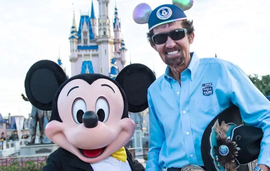 The King of Nascar Richard Petty returns to Walt Disney World for the 50th Anniversary