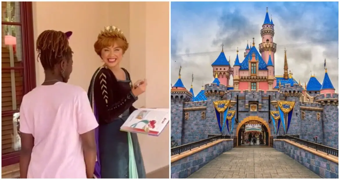 Video: Queen Anna Surprises Disneyland Guest by Responding Immediately in ASL