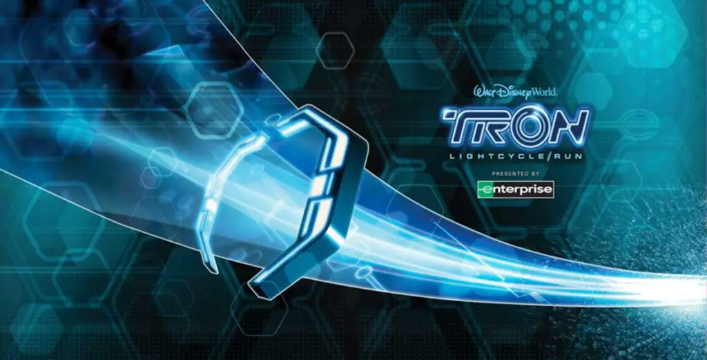 Enterprise named as the official sponsor of Tron Lightcycle Run