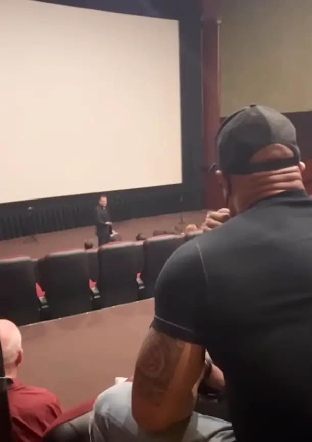 Dwayne Johnson Surprises Fans at Test Screening of Black Adam