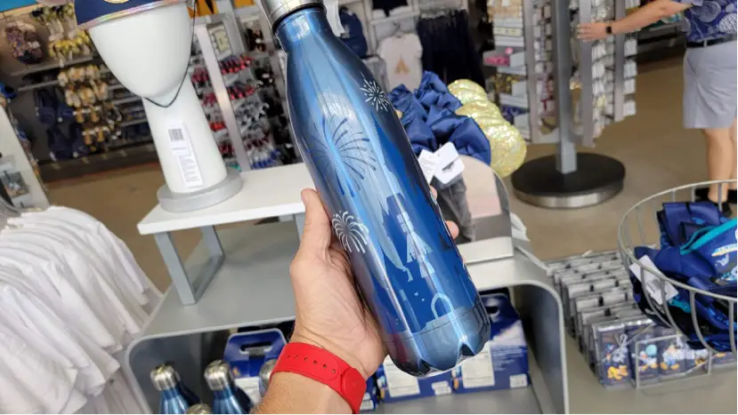 Cinderella Castle Fireworks Water Bottle Spotted At Epcot!