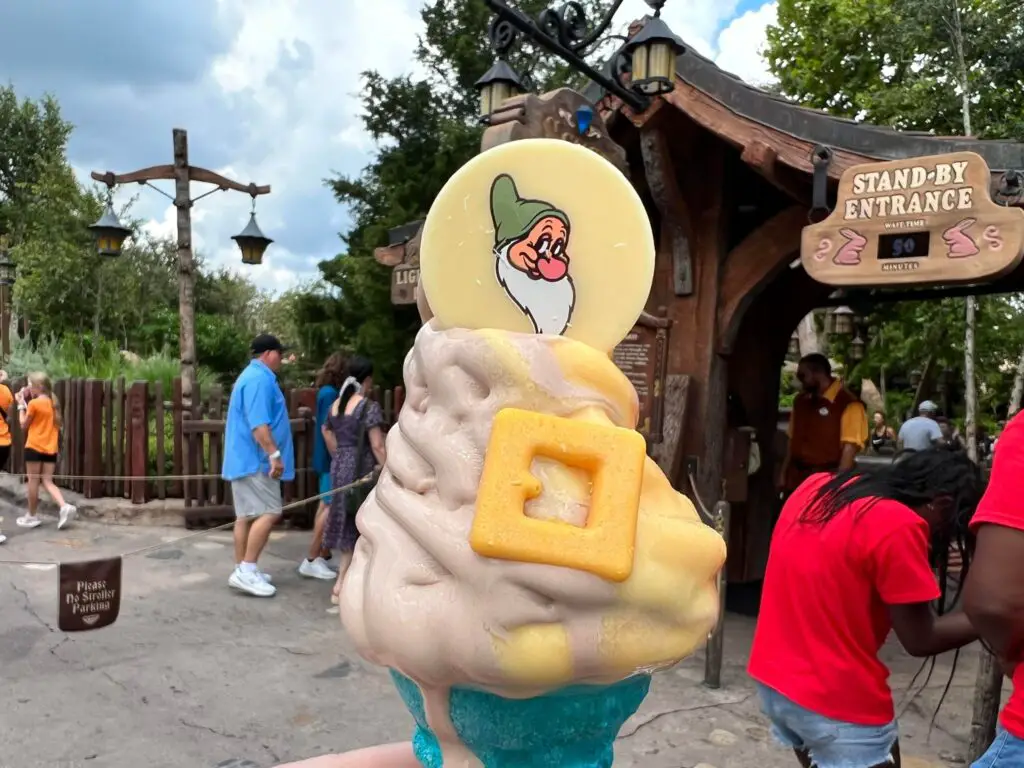 Bashful is the Last of the Seven Dwarfs Ice Cream Cones at Storybook Treats