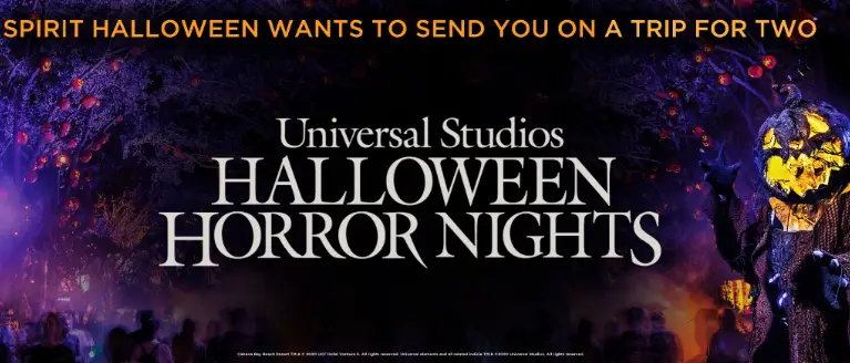 Spirit Halloween Giving Away Frighteningly Fun Trip to Universal’s Halloween Horror Nights