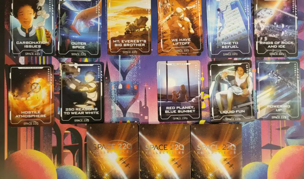 New Space 220 Series Trading Cards