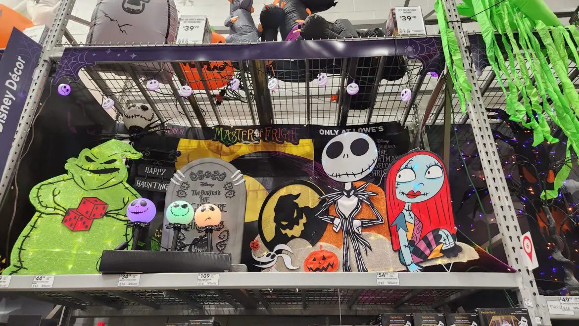Disney Halloween Collection now available at Lowe’s Home Improvement