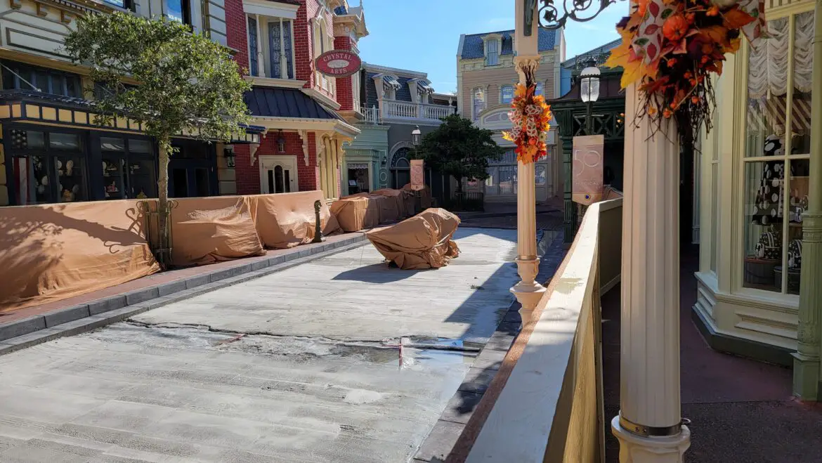 Center Street Construction Project almost complete in the Magic Kingdom