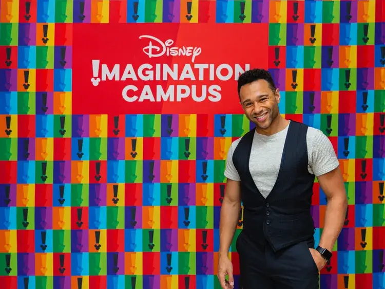 Disney Star Corbin Bleu Makes Surprise Visit with Disney Imagination Campus at WDW