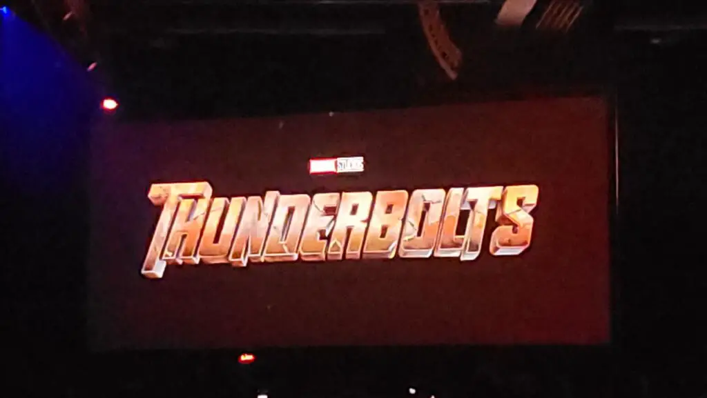 Line-up for Thunderbolts