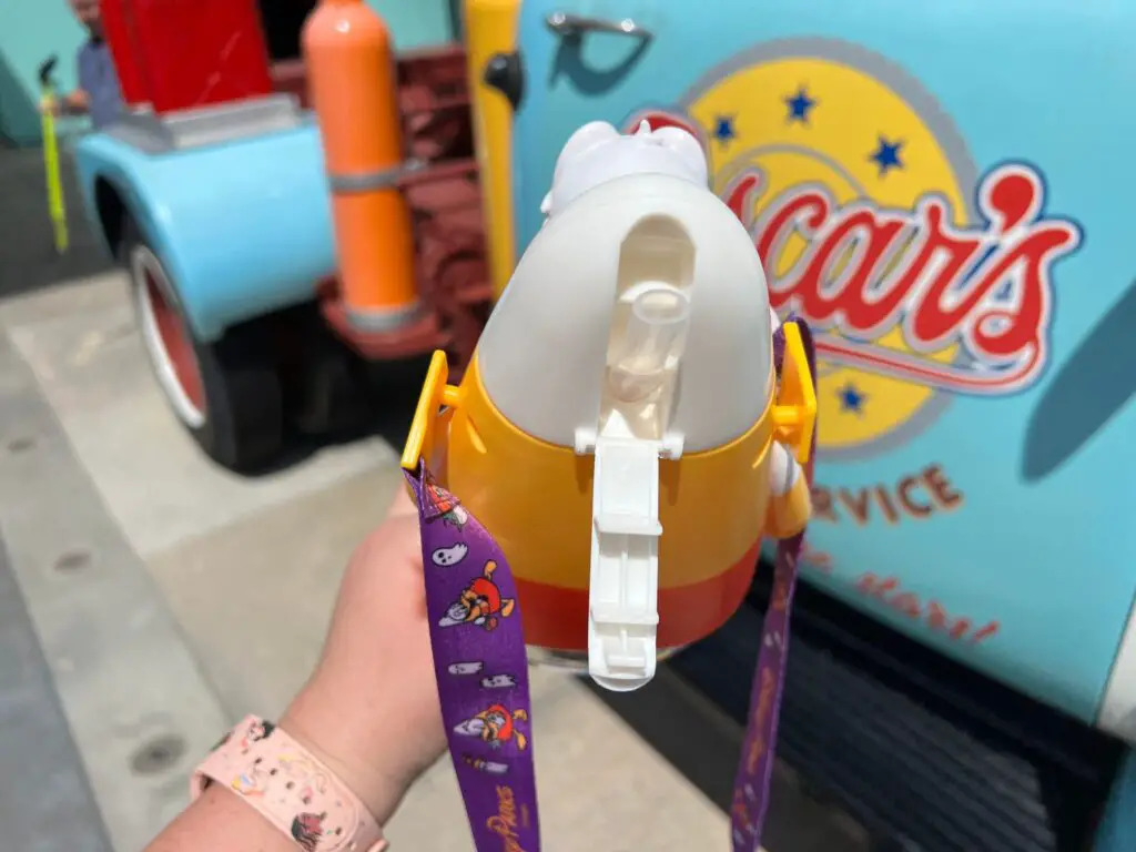 Donald Duck Candy Corn Sipper arrives early at Disney World