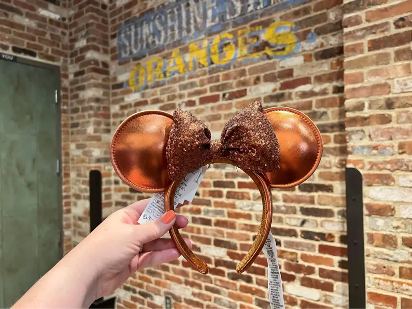 Minnie Mouse Copper Ears Spotted At Disney Springs!