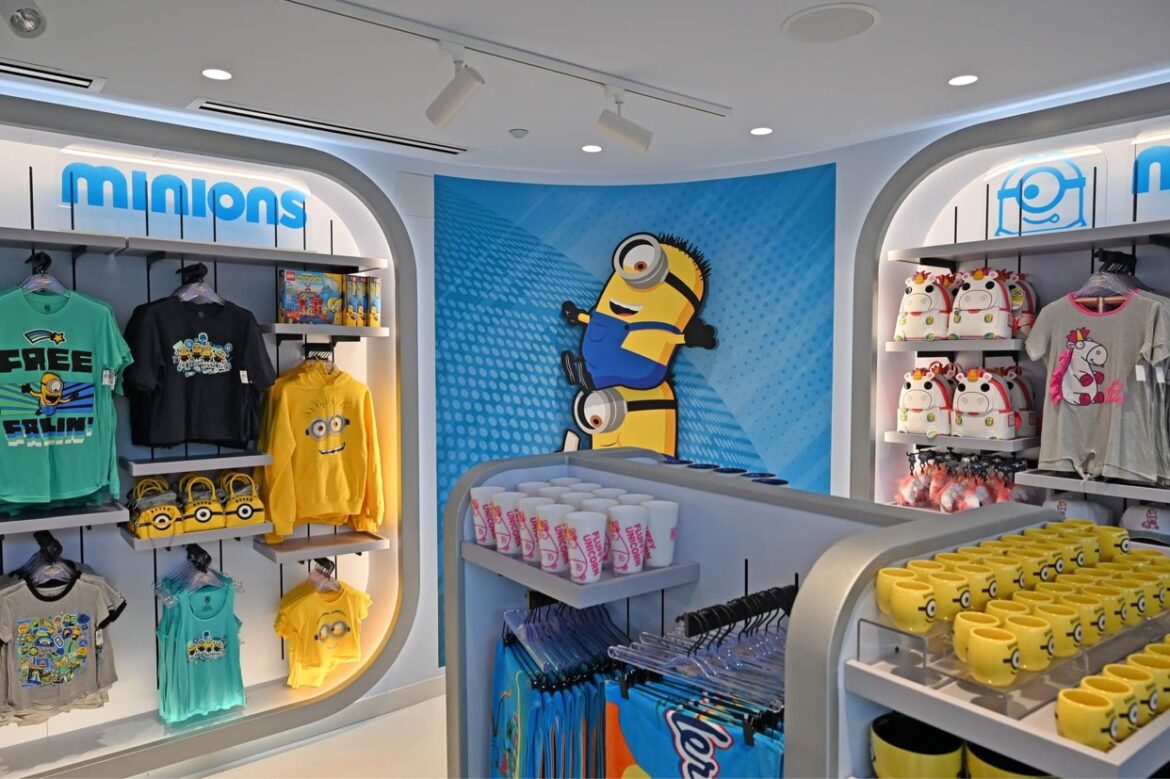Get a first look at the new Universal Orlando store located in the
