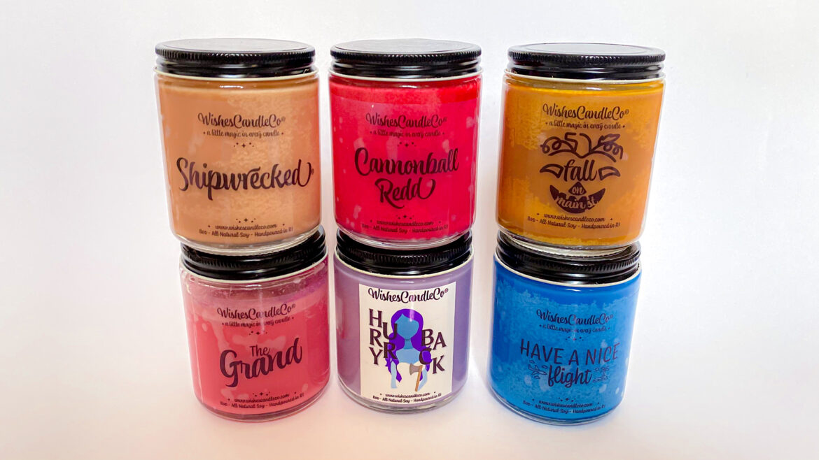Take The Magic Of Disney Scents Home With Wishes Candle Co!