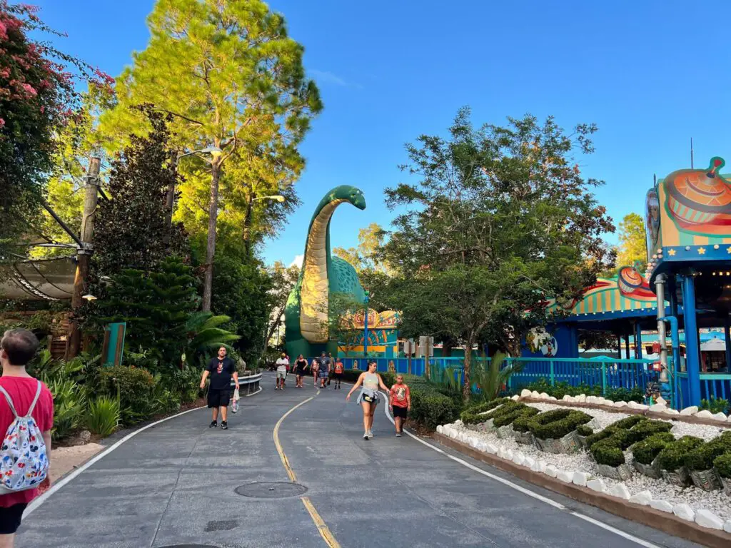 Dino Diner Has Disappeared From DinoLand USA in the Animal Kingdom