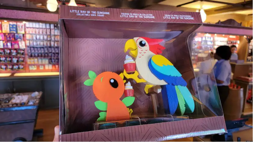 Little Ray Of Tiki Sunshine Collectible Figure Spotted At Magic Kingdom!
