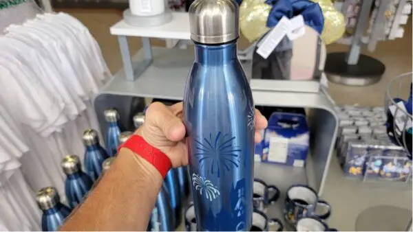 Cinderella Castle Fireworks Water Bottle