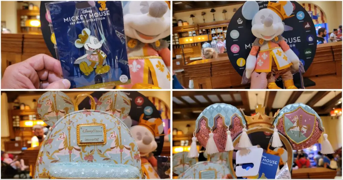 Mickey Mouse The Main Attraction Prince Charming Regal Carrousel Collection Now At Walt Disney World!