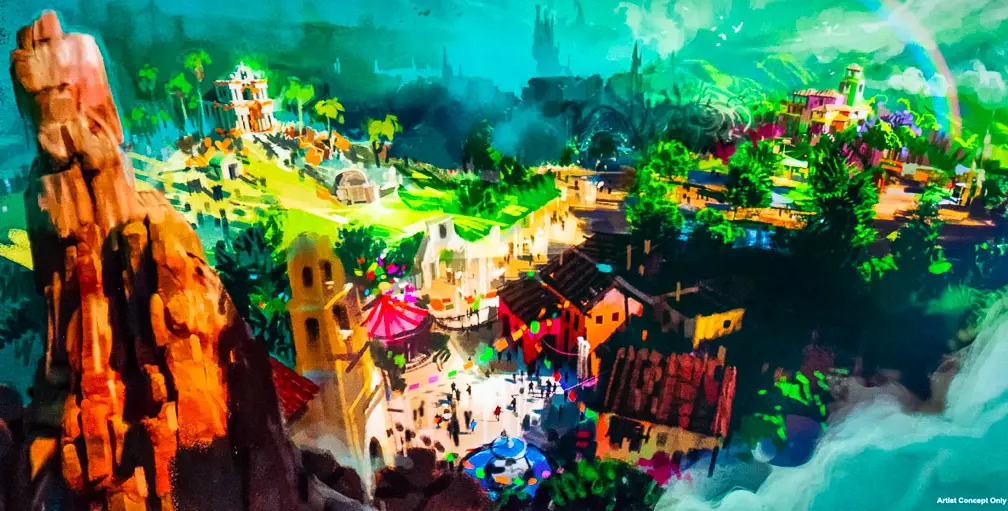 Blue Sky Concepts for Disney's Magic Kingdom Beyond Big Thunder Mountain