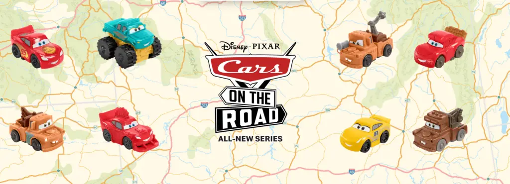 Pixar's 'Cars on the Road' Happy Meal Toys Now at McDonald's