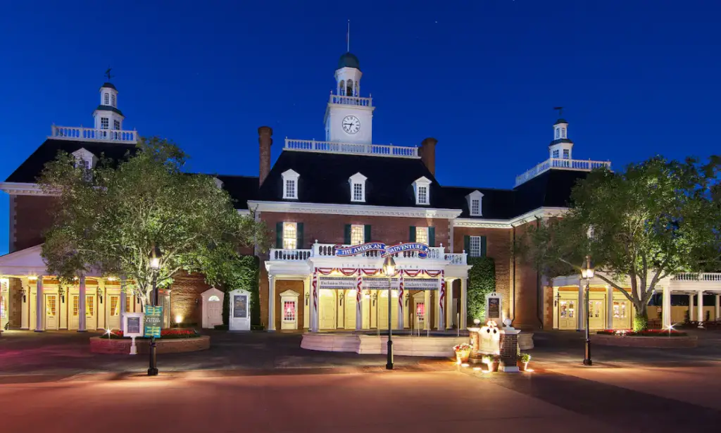American Adventure will close for refurbishment beginning September 19th in EPCOT