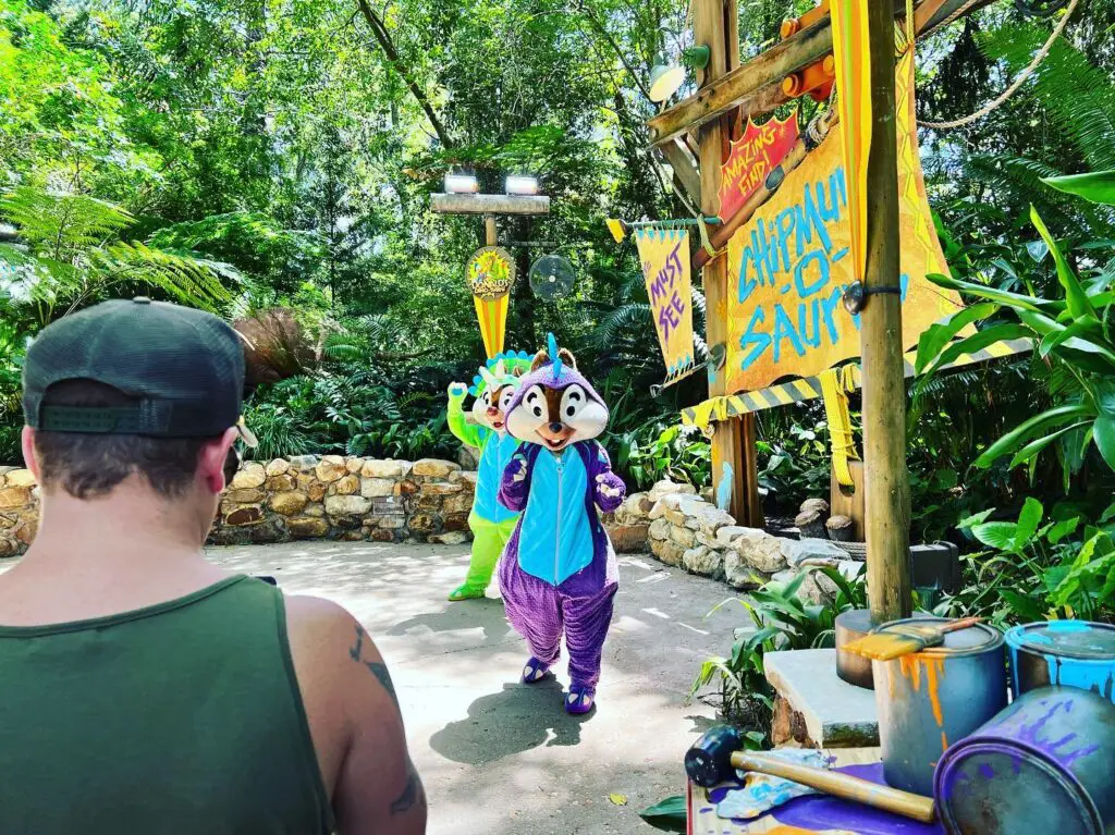 Dinosaur Donald & Friends Now Greeting Guests again in the Animal Kingdom